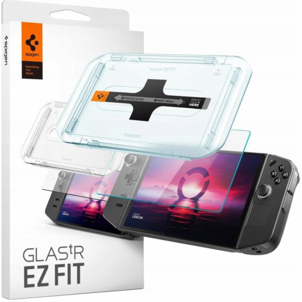 Spigen Spigen Glass TR EZ Fit 1 balení - Lenovo Legion Go