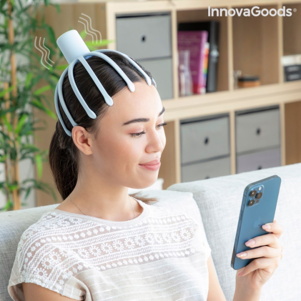 InnovaGoods Masážní přístroj na hlavu Helax
