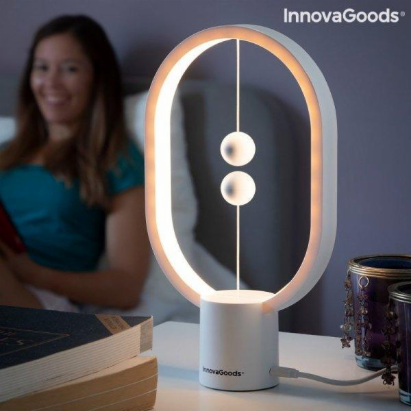 InnovaGoods Stolní lampa Balanční lampa s magnetickým spí...