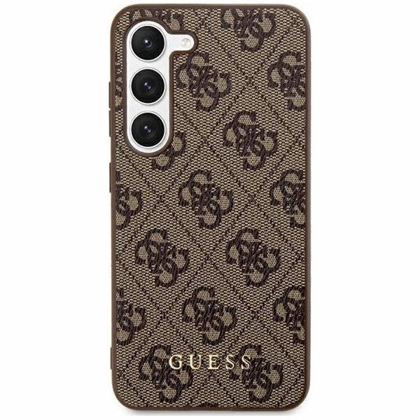 Guess GUESS SAMSUNG S24+ GUHCS24MG4GFBR KOVOVÉ ZLATÉ LOGO...