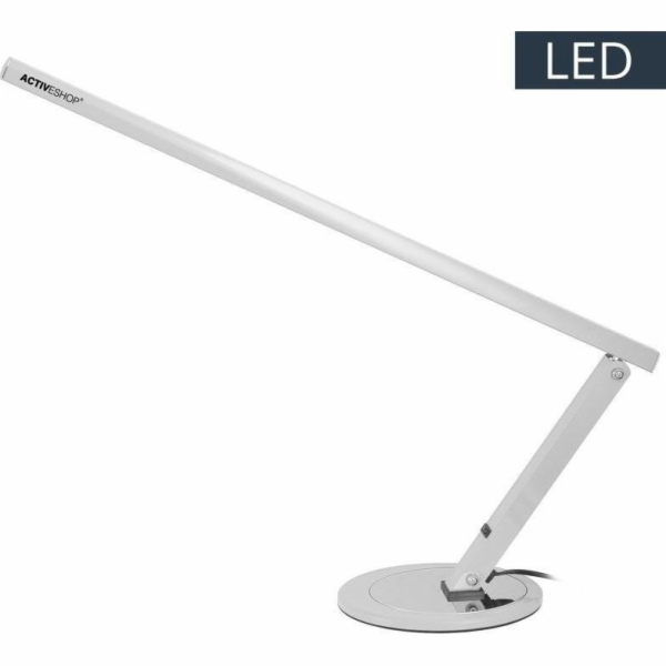 Activeshop Stříbrná stolní lampa (102182)