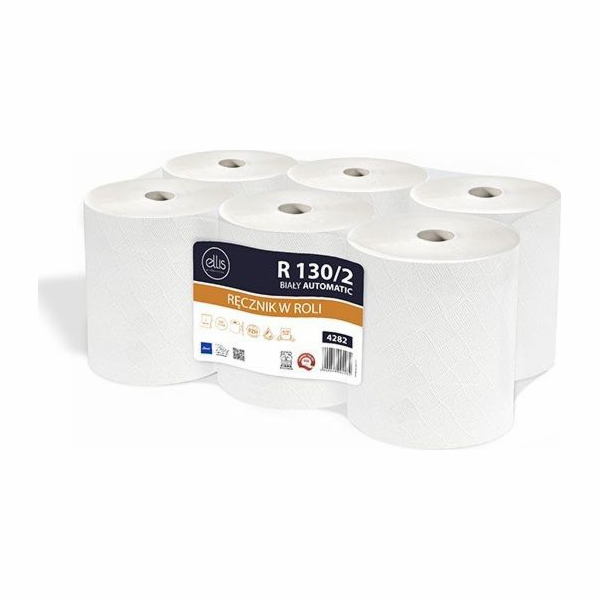 Ellis 4282 Ellis PRofessional R130/2, ručník v roli, bílý...