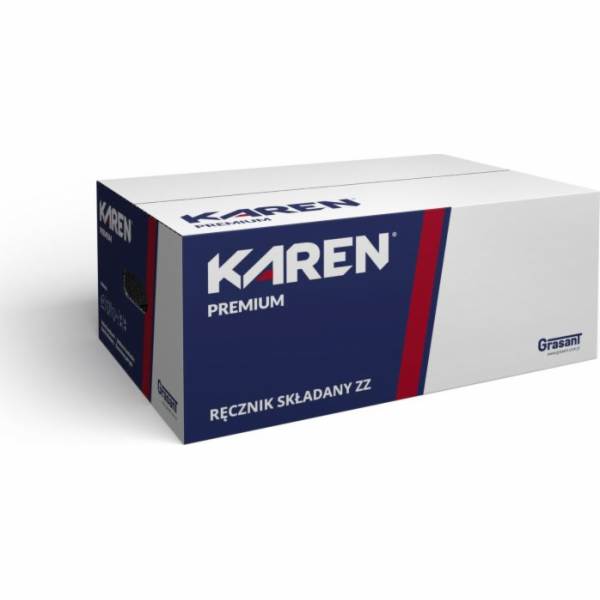 Karen Papírové utěrky Karen Premium - ZZ skládané, 2vrstv...