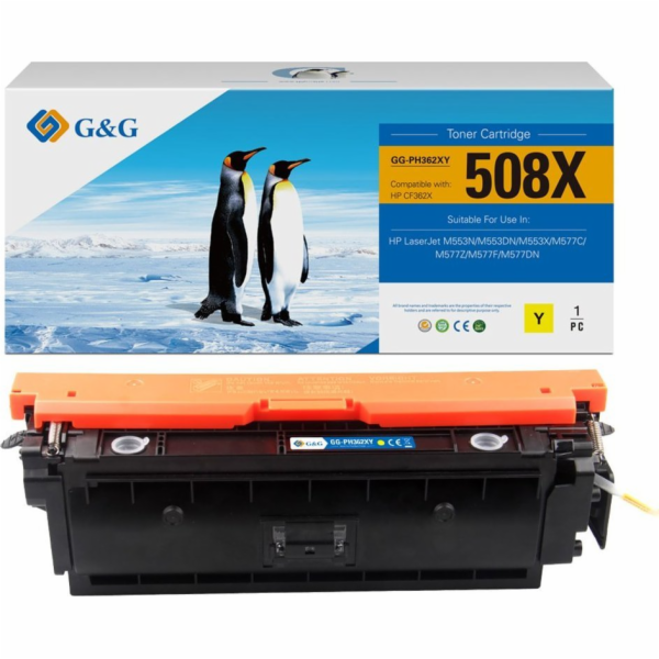 G&G Toner Toner kompatibilní s HP CF362X, NT-PH362XY, HP ...