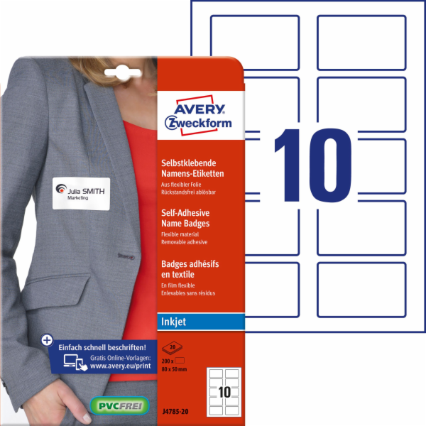Avery Zweckform SAMOLEPICÍ JMENOVKY AVERY ZWECKFORM PRO I...