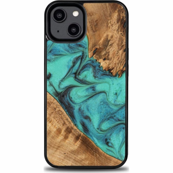 BeWood Pouzdro pro iPhone 15 Plus ze dřeva a pryskyřice B...