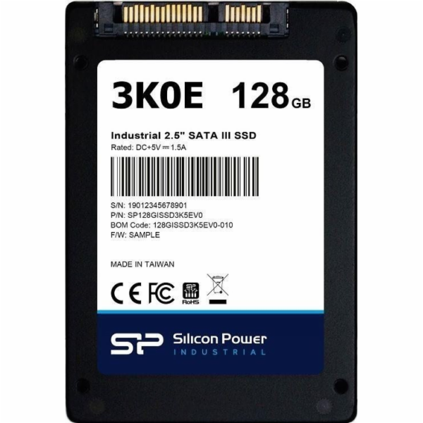 Silicon Power 3K0E 128GB 2,5 SATA III SSD (SP128GISSD3K5EV0)