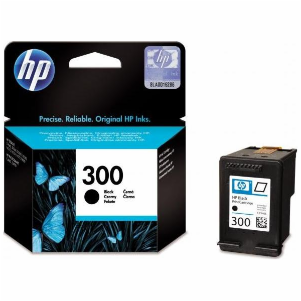 HP Originální inkoust / inkoust CC640EE, HP 300, černá, 2...