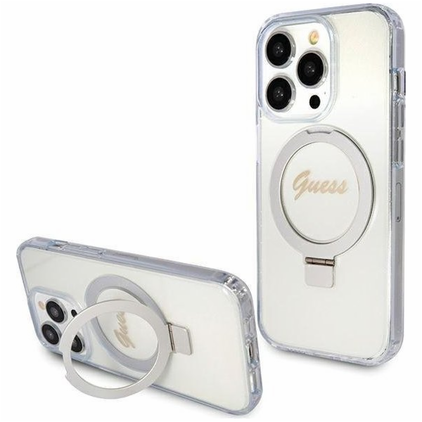 Guess Guess GUHMP15XHRSGSD Průhledný pevný kryt pro iPhon...