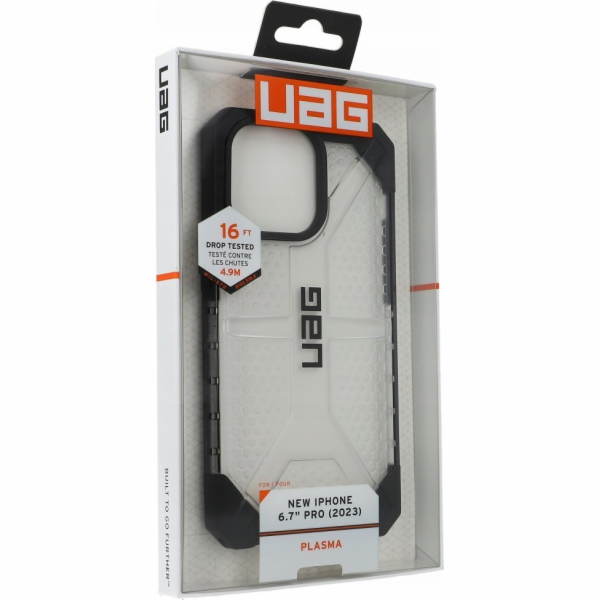 UAG Ochranný kryt Plasma - pro iPhone 15 Pro Max průhledn...