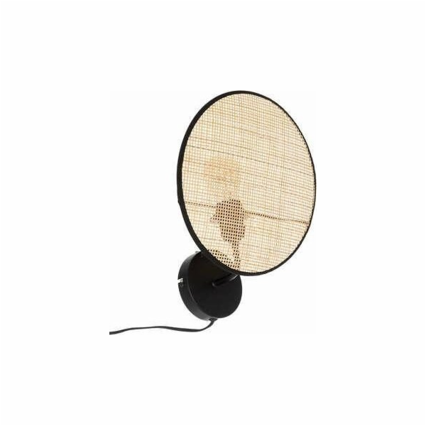 Atmosphera Nástěnná lampa do obývacího pokoje OLME, ratan...