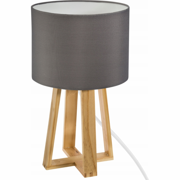 Atmosphera Stolní lampa Stolní lampa MOLU, 35 cm, tmavě šedá