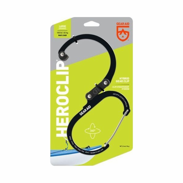 Gear Aid GearAid Heroclip Large Stealth Black