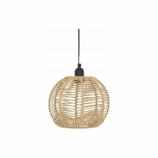 Atmosphera Závěsná lampa Závěsná lampa CAREN s proutěným ...