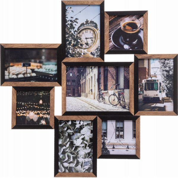 Atmosphera Víceúčelový fotorámeček Frame ARTHUR, 8 fotogr...