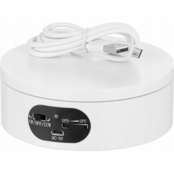 Freepower Otočný talíř 360° FreePower 12x4,5 cm bílý s na...