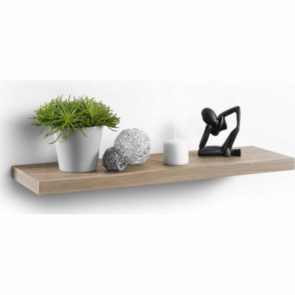Homea Nástěnná police MDF, délka 75 cm