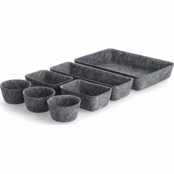 Zeller Organizační krabice Felt, 8 ks.