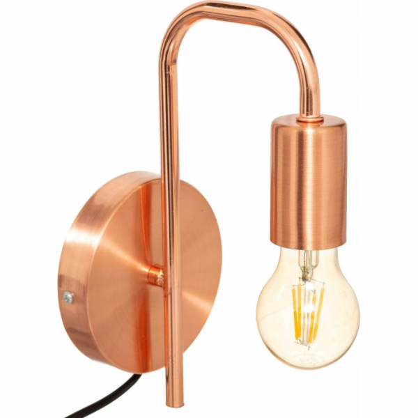 Atmosphera Nástěnná lampa Měděná nástěnná lampa Keli, kov...