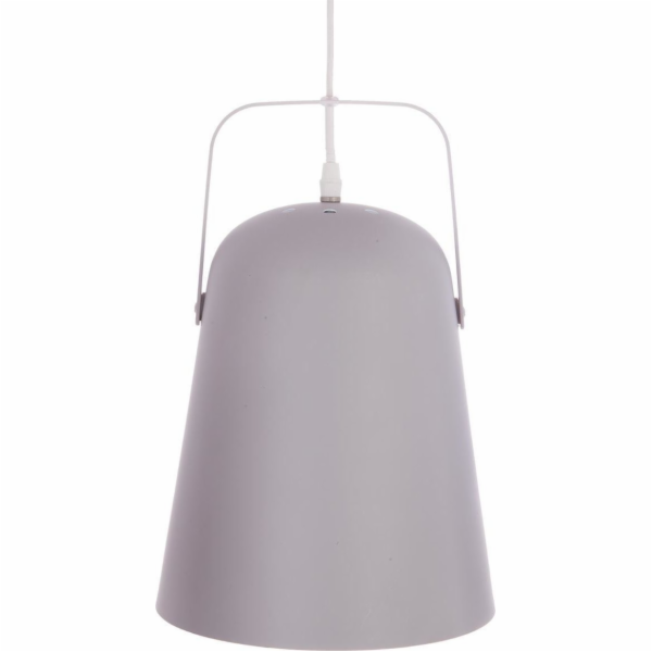 Atmosphera Závěsná lampa Kovová stropní lampa šedá, O 22 cm