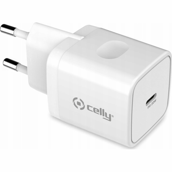 Celly Nabíječka USB-C do zásuvky 20W