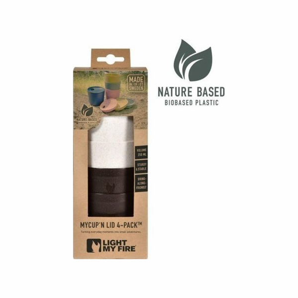 Light My Fire Light My Fire MyCup`n Lid Short 4 ks kakaov...