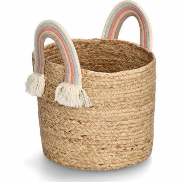Zeller Pletený úložný koš z mořské trávy O 30 cm