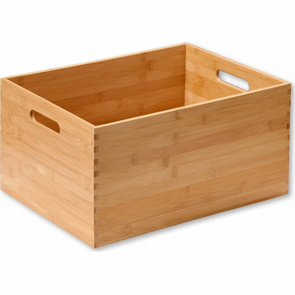 Kesper Dřevěná krabička s úchyty, bambus