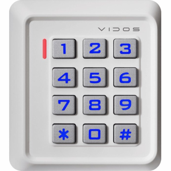 VIDOS Kódový zámek s bezkontaktní čtečkou VIDOS ZS40W