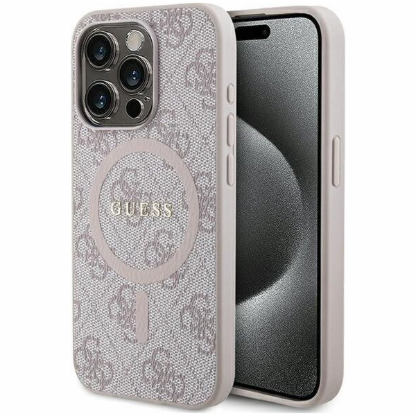 Guess Guess GUHMP15XG4GFRP pevný kryt pro iPhone 15 Pro M...