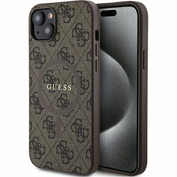 Guess Guess GUHMP15SG4GFRW Pouzdro pro iPhone 15 / 14 / 1...