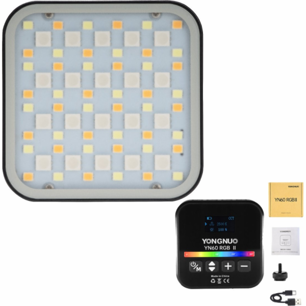 Yongnuo YONGNUO YN60 LED lampa 2500K - 9900K černá