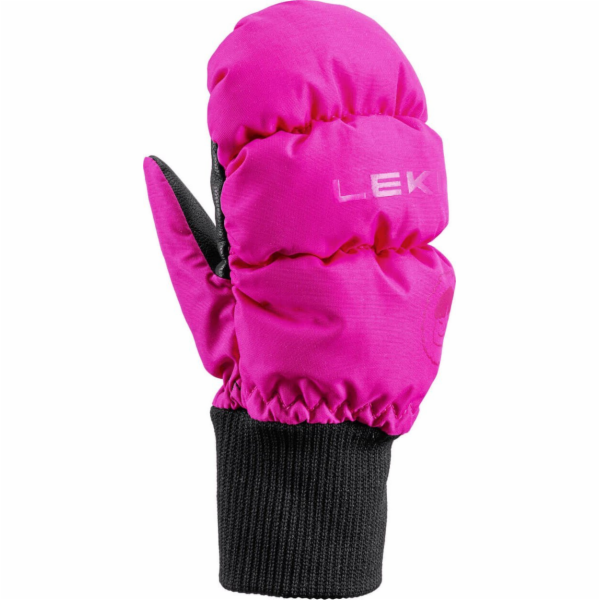 Leki Rukavice Leki Little Eskimo Mitt Short růžovo-černé 2.0