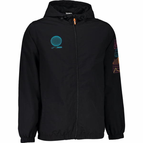 Joma Pánská bunda Joma Urban Street Jacket 102893-100 Čer...