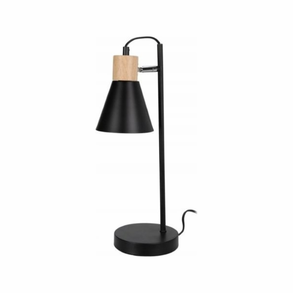 Koopman Stolní lampa černá elegantní 14x44 cm