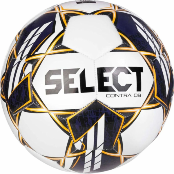Select Fotbalový míč Contra DB FIFA Basic v23 bílo-fialov...