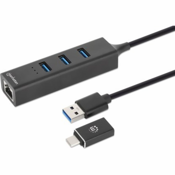 Manhattan USB HUB Manhattan 180894 huby a rozbočovače USB...