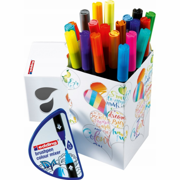 Edding Popisovač e-1340 EDDING Colour Happy, 20+1 ks, mix...