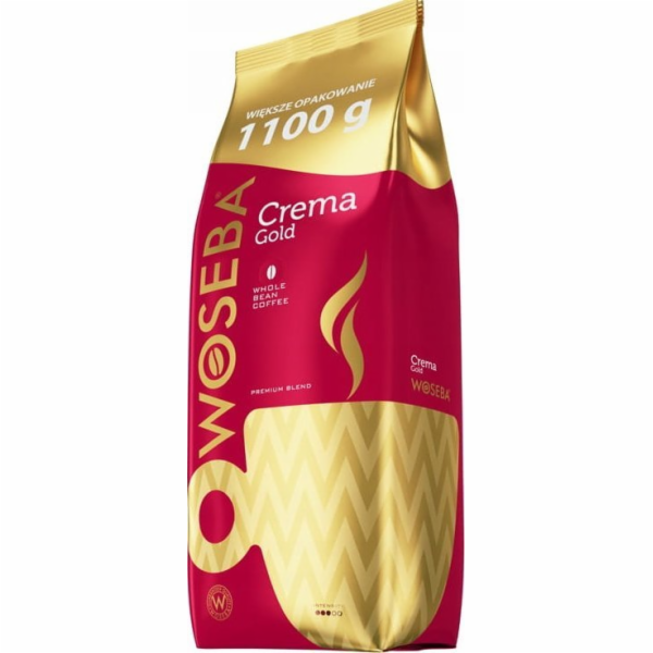 Woseba Kávová zrna WOSEBA Premium CREMA GOLD kávová zrna,...