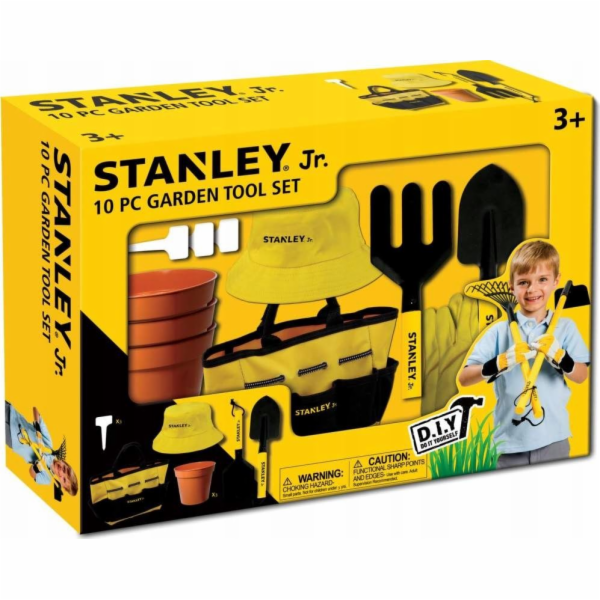 Stanley Junior Sada zahradního nářadí 10 kusů (SG004-10-SY)