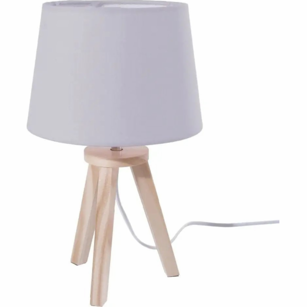 Atmosphera Noční lampa se stativem, 31 cm, šedá