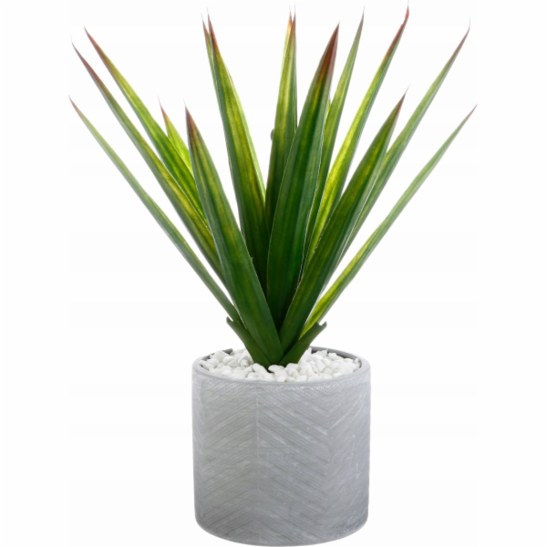 Atmosphera Umělá rostlina ALOE VERA výška 48 cm, keramick...