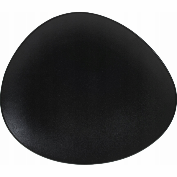 Secret de Gourmet Plochý talíř GALET, 33 cm, černý