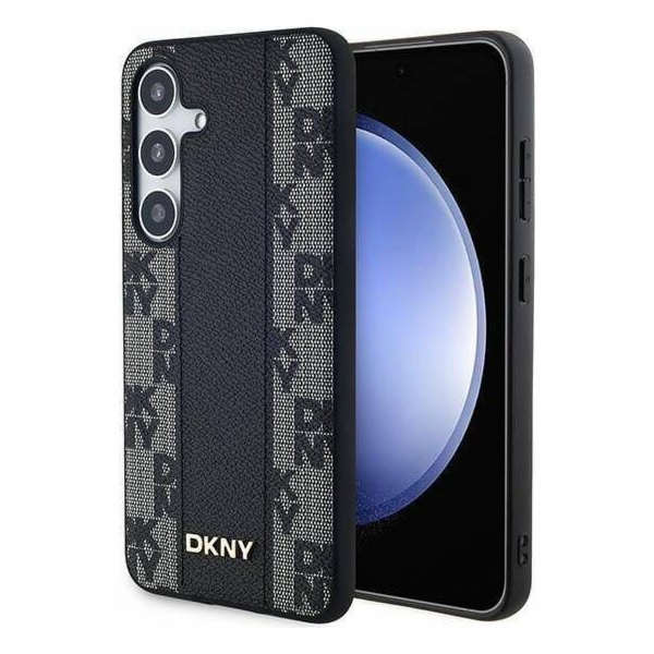 DKNY DKNY Kožený kryt MagSafe s monochromatickým kostkova...