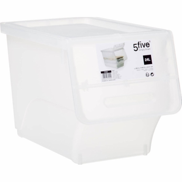 5five Úložný box na oblečení s bočním otevíráním 24 l