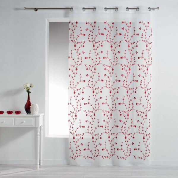 Douceur d`Interieur Interiérový závěs s očky PETIT FLEUR,...