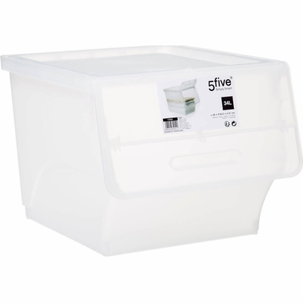 5five Úložný box na oblečení s bočním otevíráním, 34 l