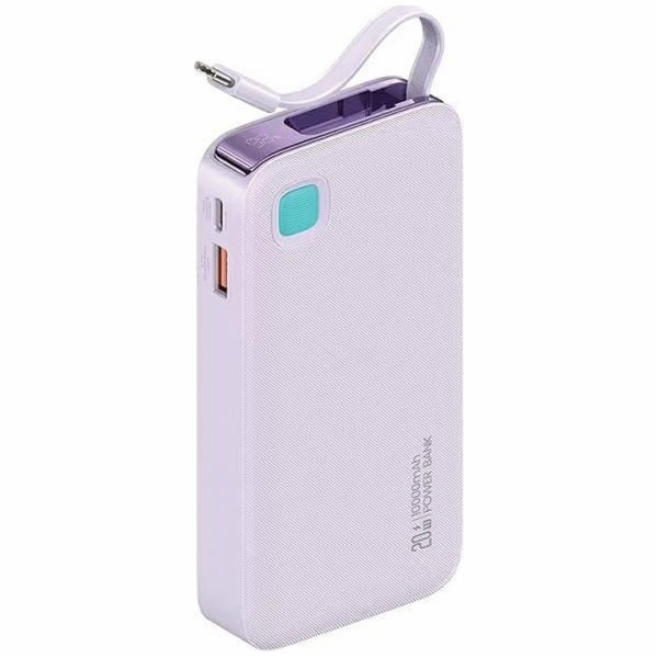 Usams Powerbanka USAMS Powerbank s navíjecím kabelem USB-...