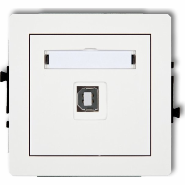 Karlik Zásuvka USB-AB Karlik Deco DGUSB-3 single 2.0 bílá