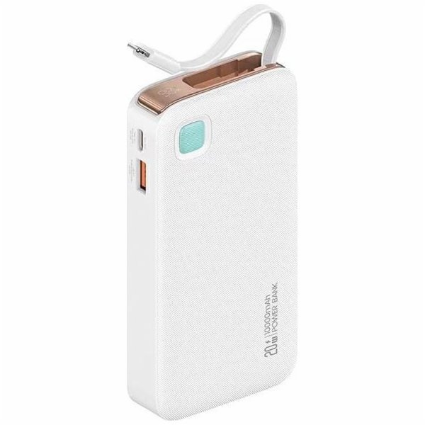 Usams Powerbanka USAMS Powerbank s navíjecím kabelem Ligh...